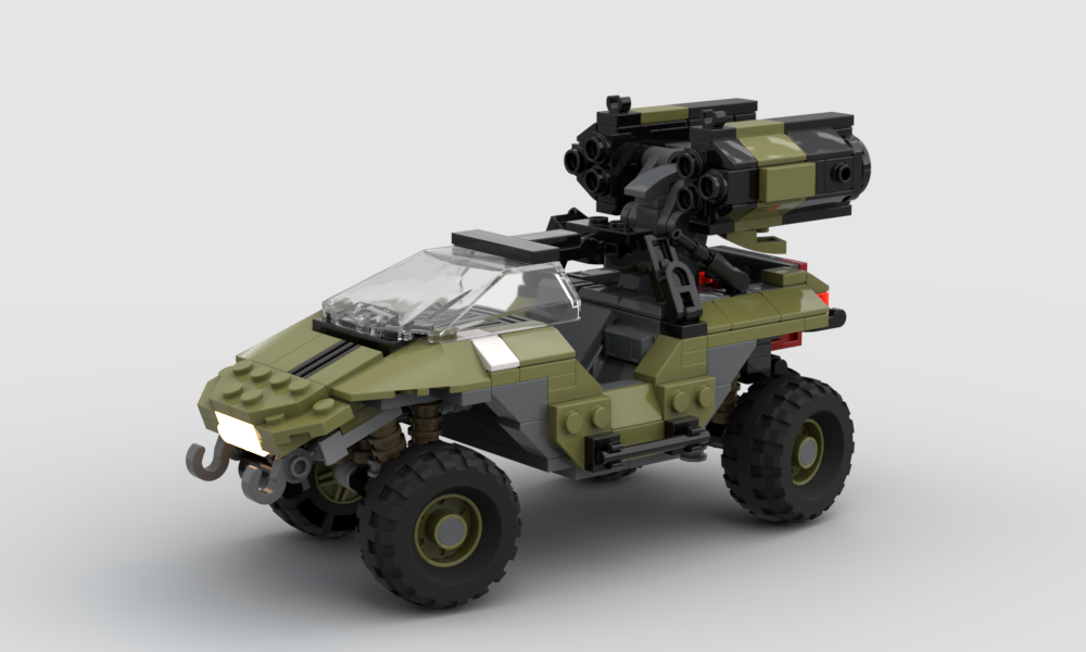 Halo Infinite Warthog mods (Rockethog, Flamehog &amp; recolors)