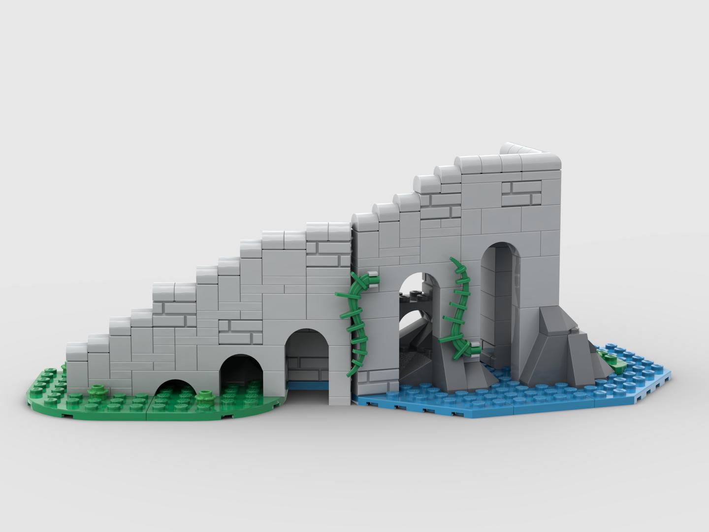 Ramp for the 10305 Lion Knights Castle