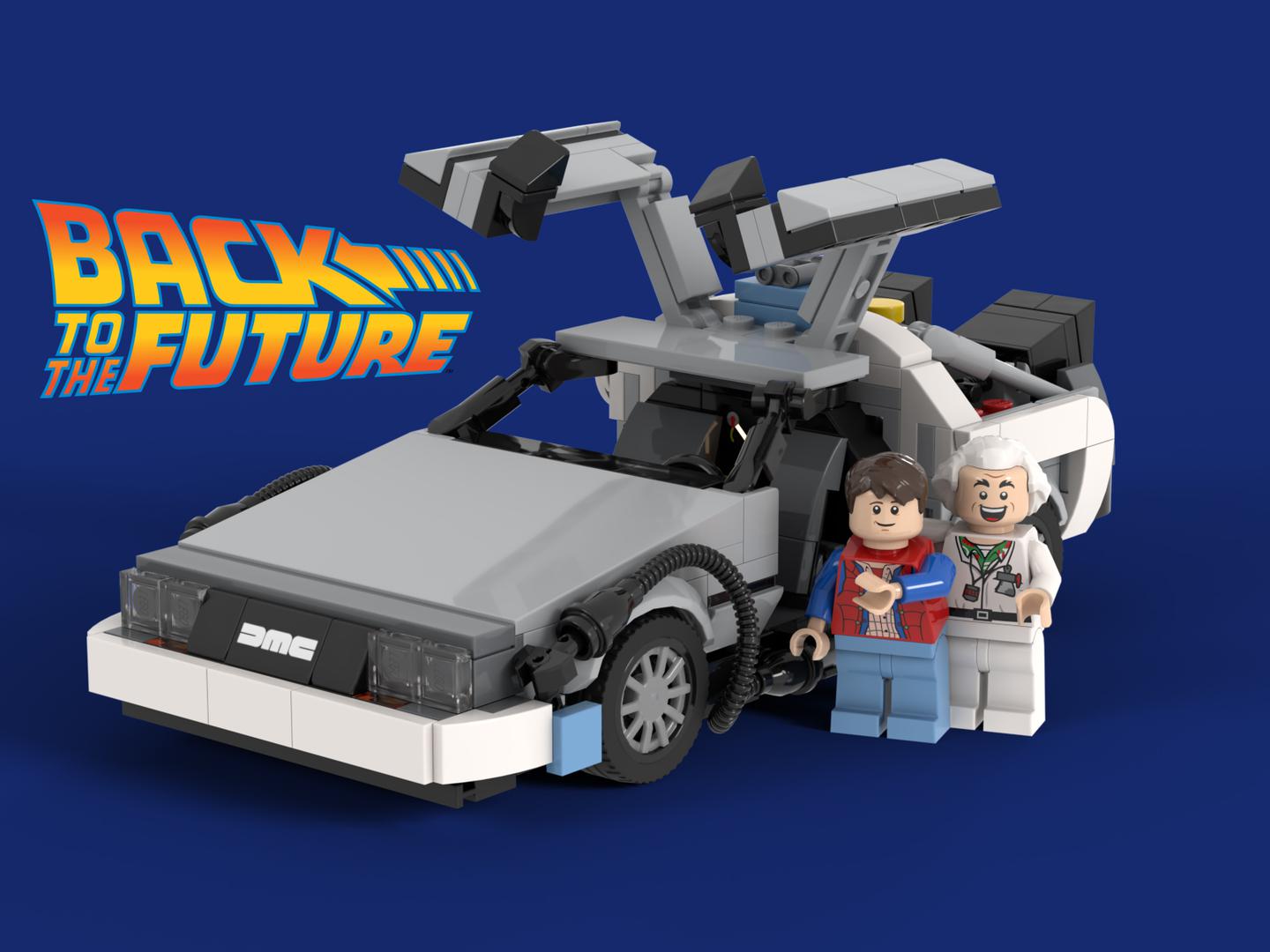Back to the Future DeLorean