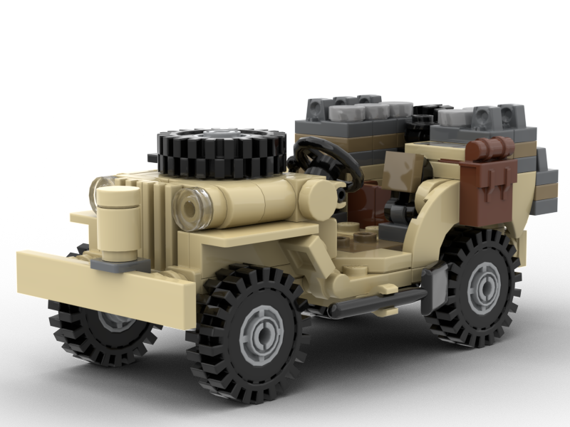 Jeep Willys SAS / WW2