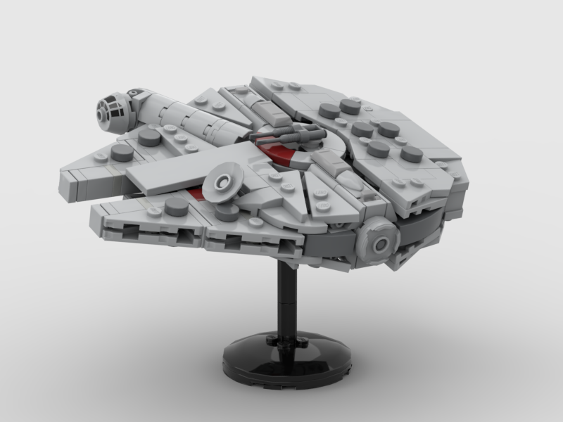 The Milennium Falcon 1:250 scale