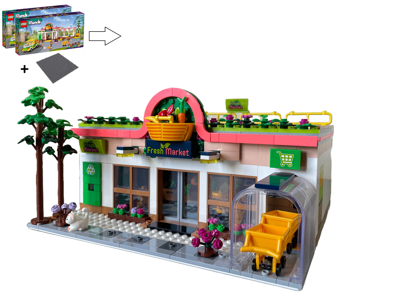 Organic Supermarket Modular Alternate build of 2x41729