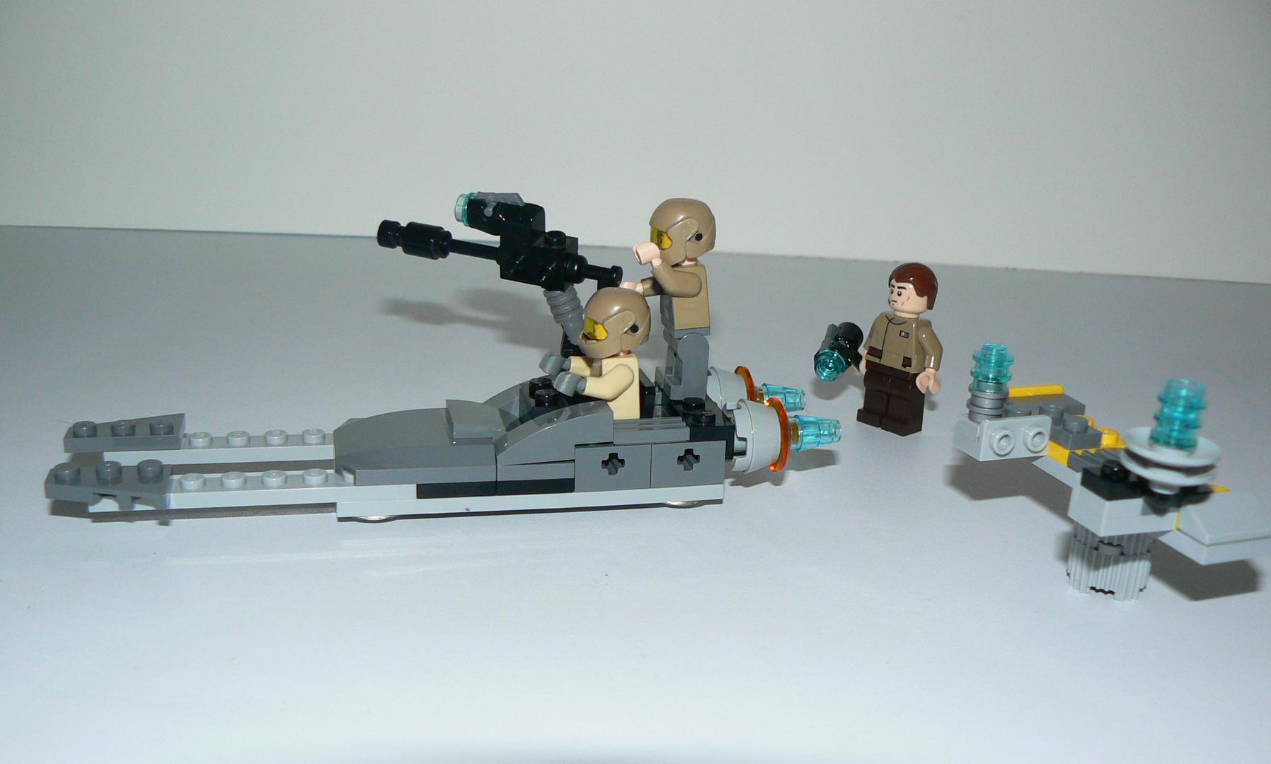speeder bike (75131-alternate) alternate build