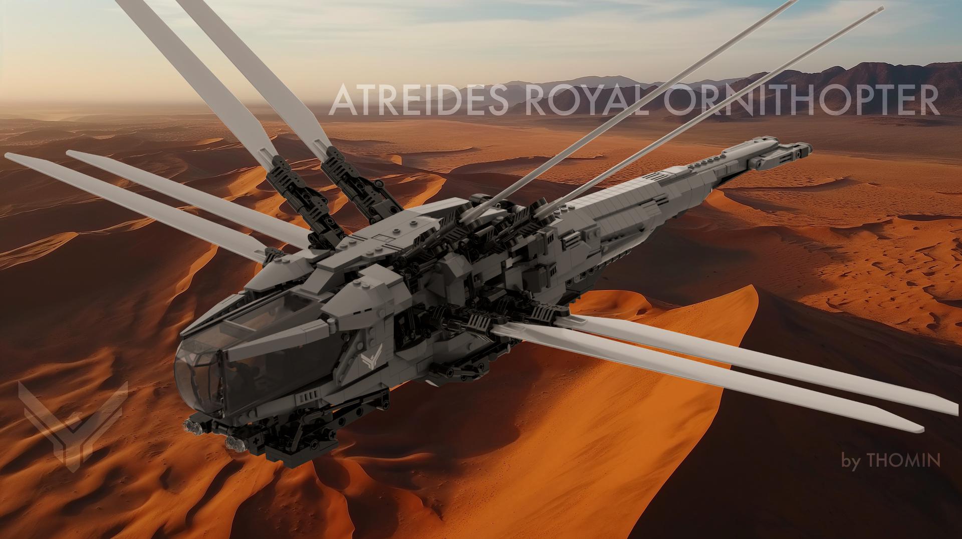 Improved Dune Atreides Royal Ornithopter