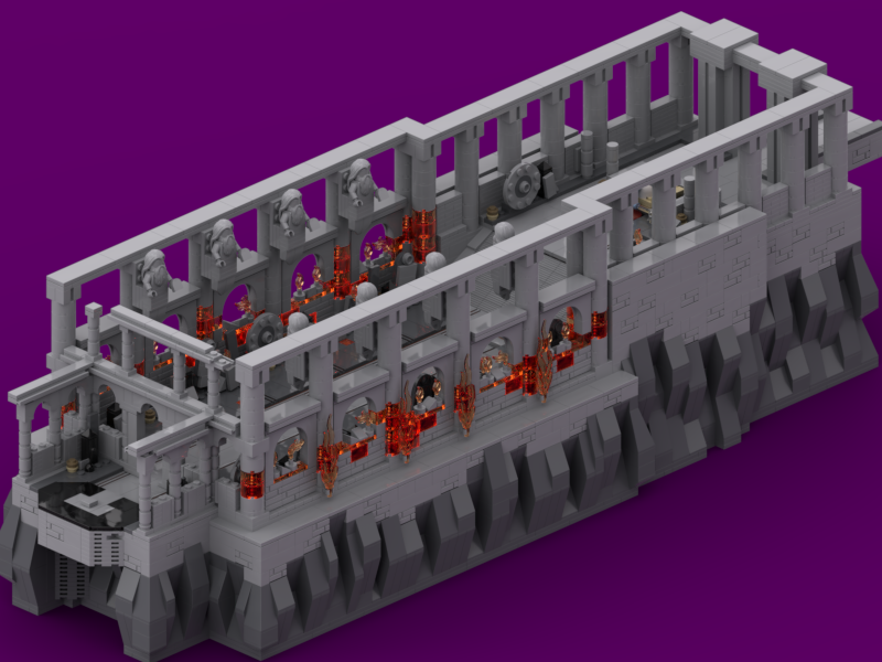 Elden Ring Mohgwyn Mausoleum (MOC-179162) - LEGO MOC | MOC Tracker
