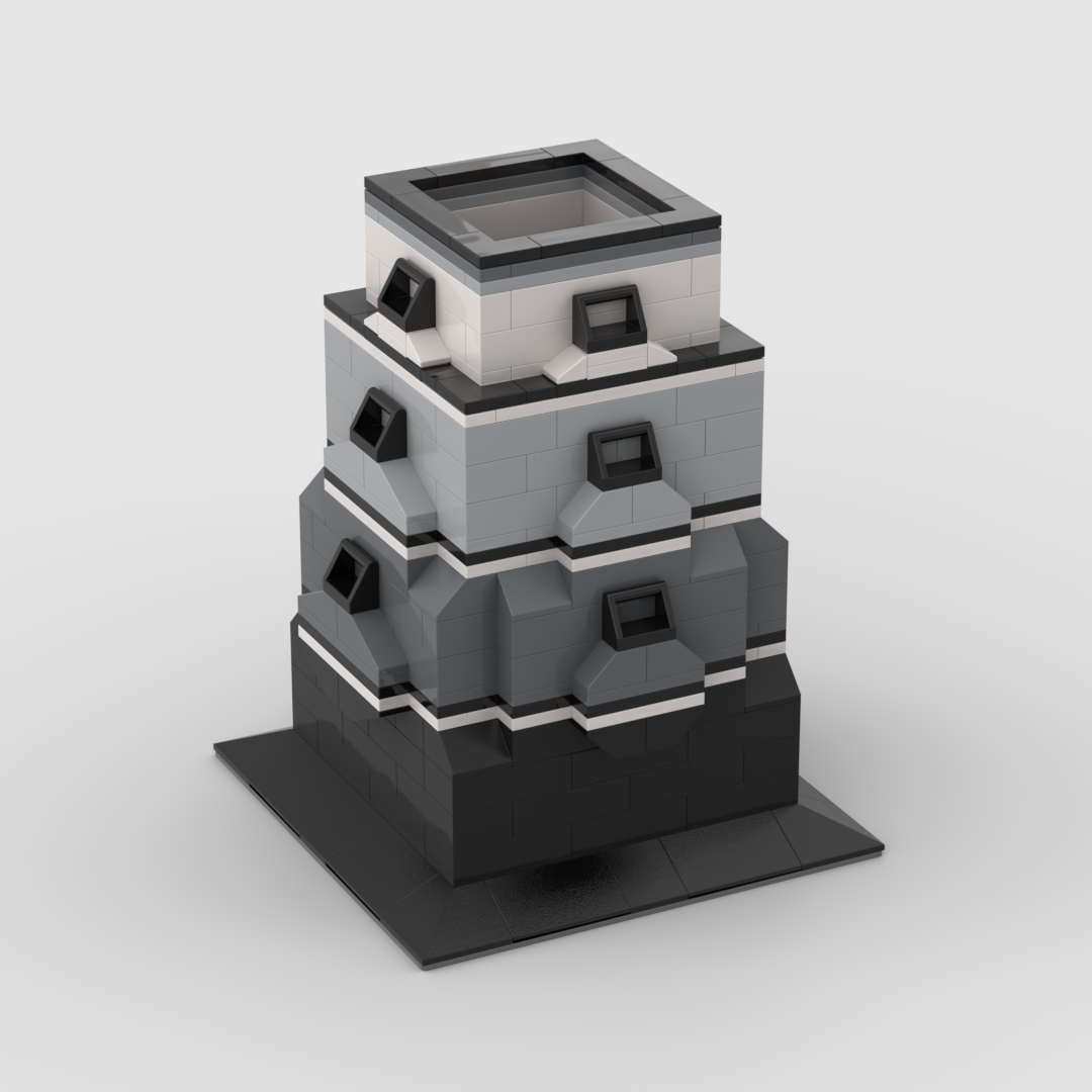 Square Vase for #10280 Flower Bouquet