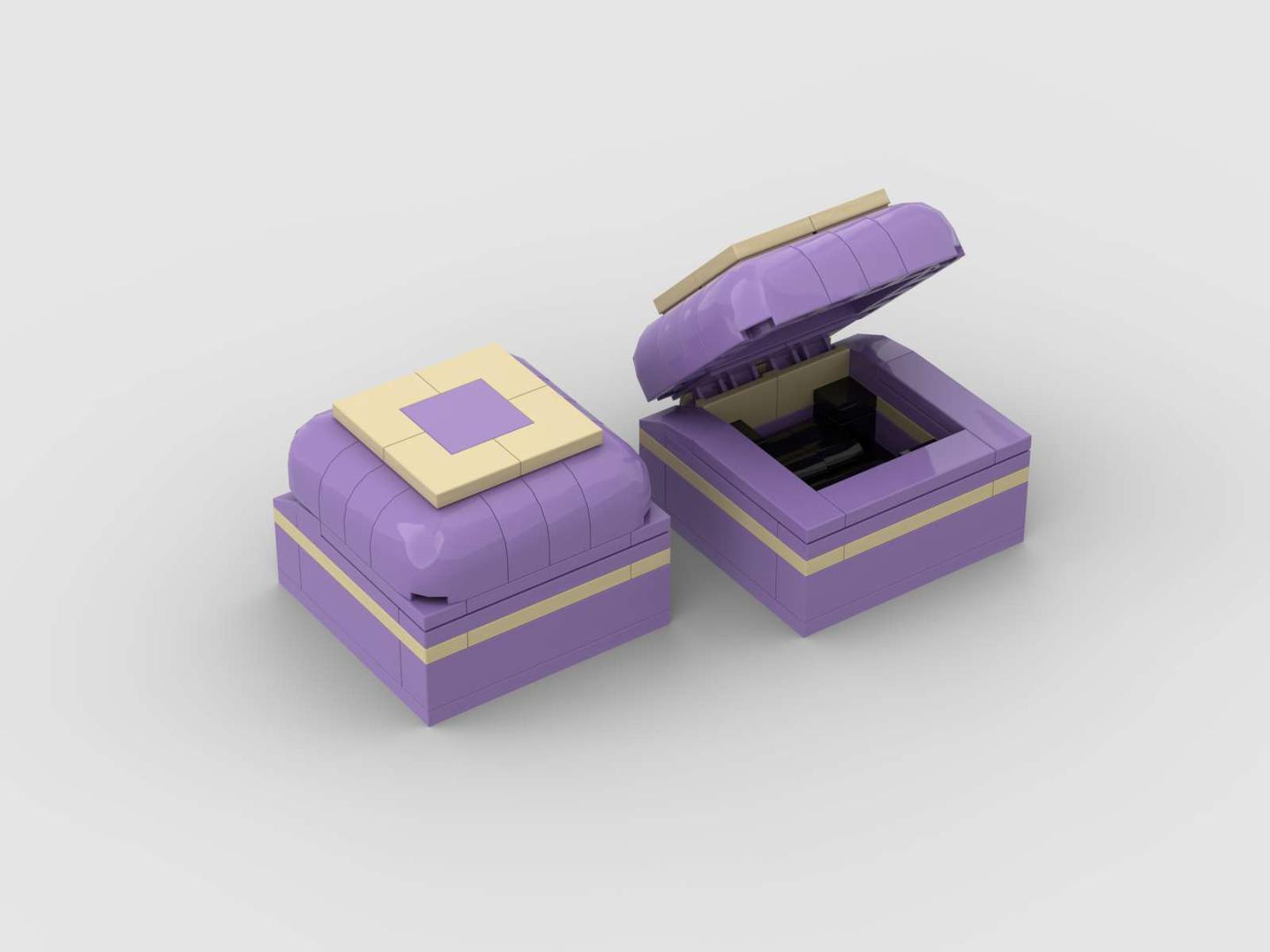 Ring Box in Lavender