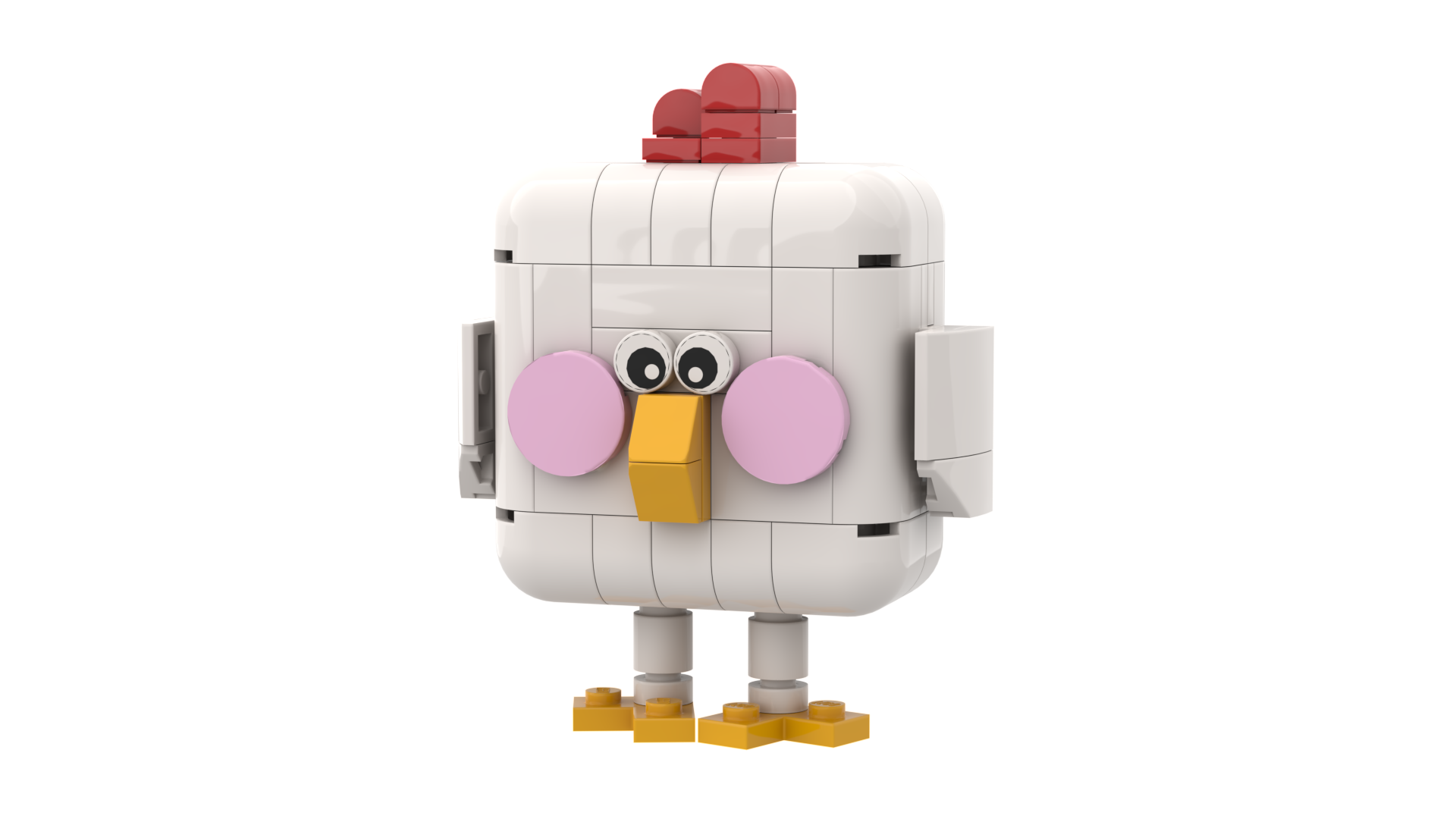 Cube chicken