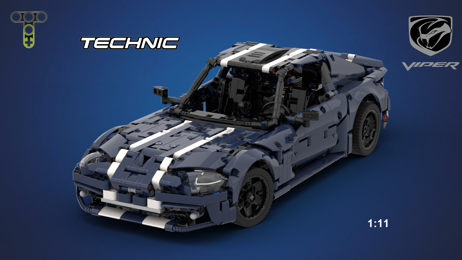 42154 Dodge Viper GTS Coupé - Ford alternate build