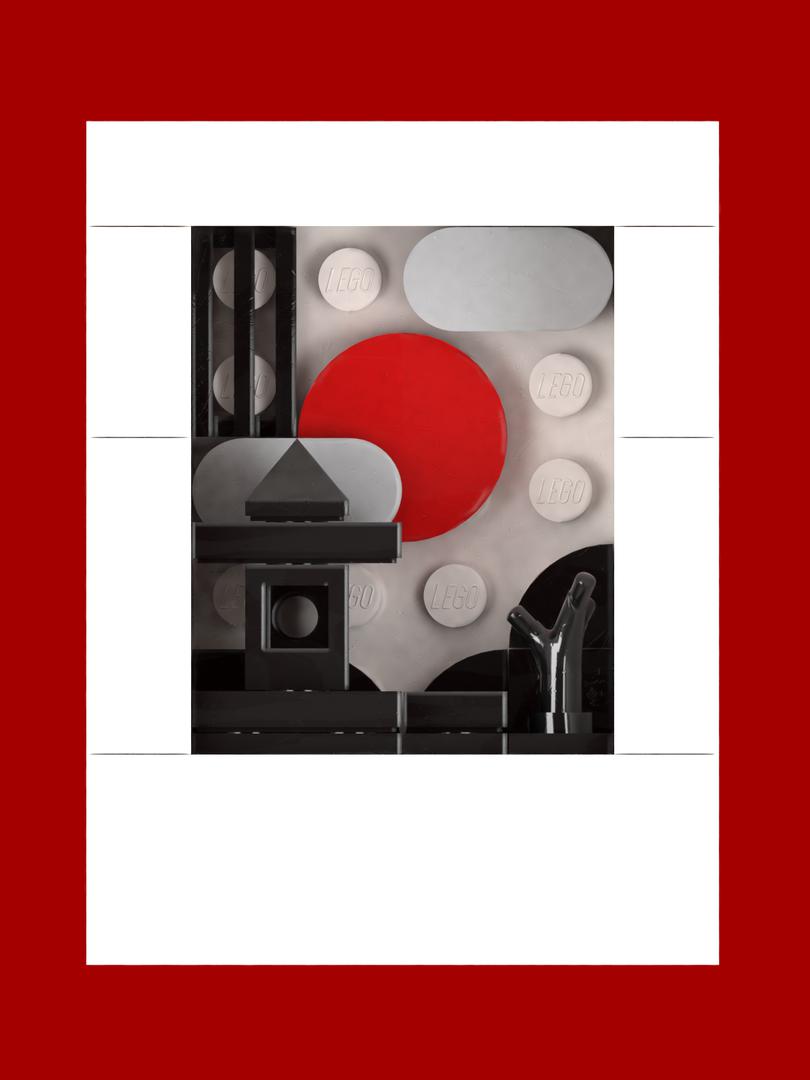 Japanese style art piece