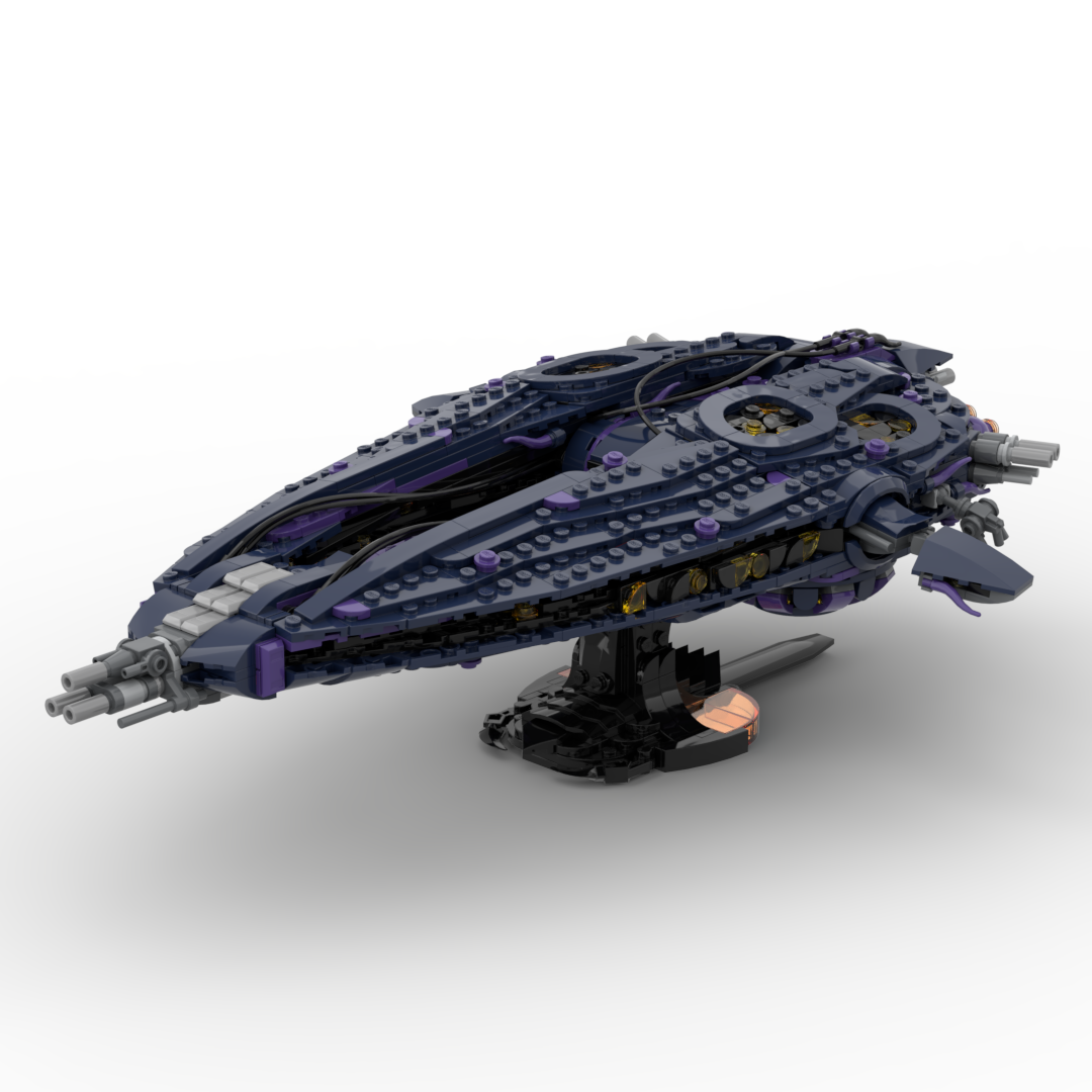 Stargate Wraith Hive Ship [Midi Scale]