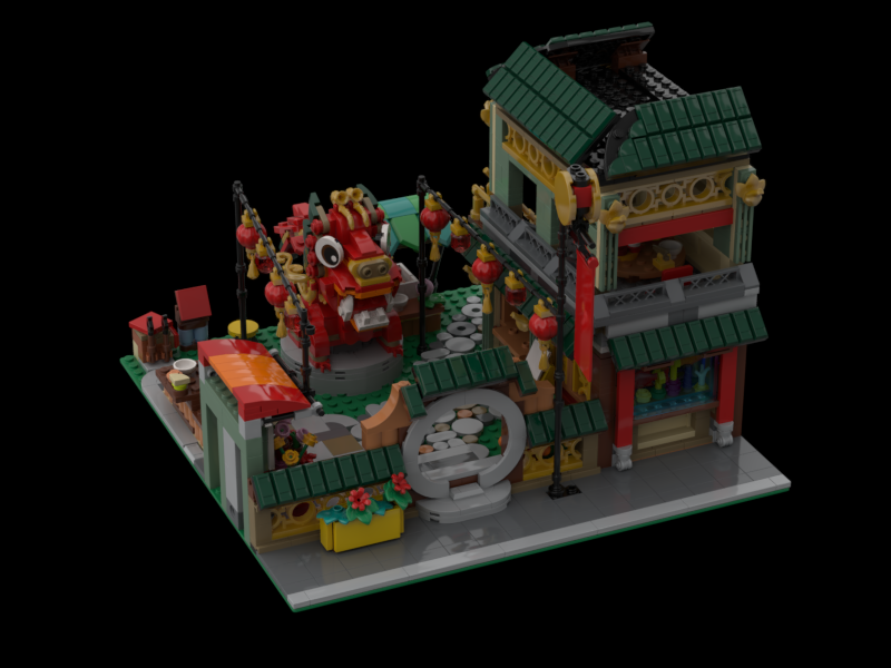 Modular Dragon Plaza