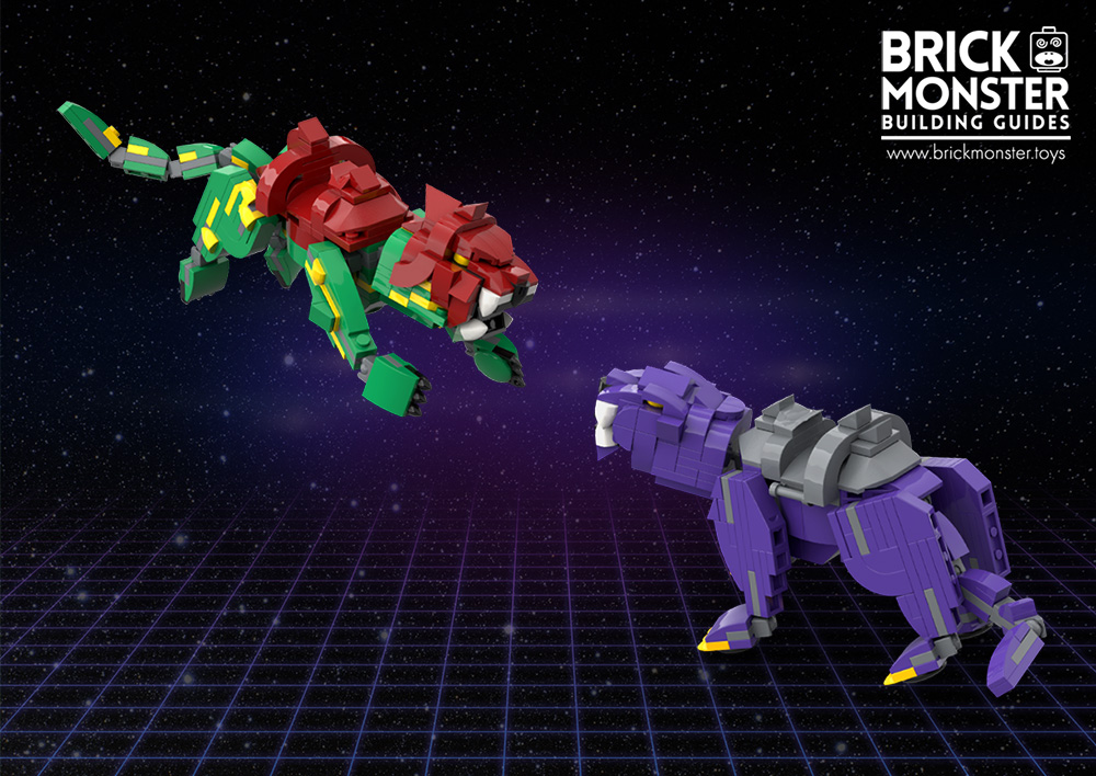 Masters of The Universe (He-Man) Battle Cat &amp; Panthor