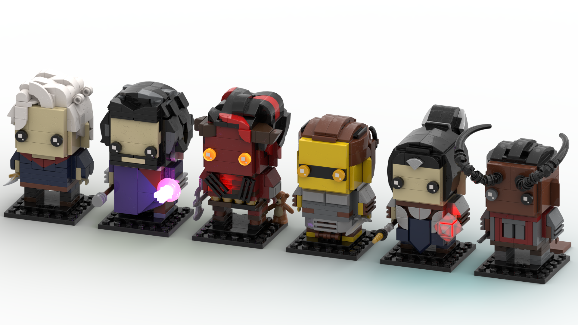Baldur's Gate 3 Brickheadz Bundle