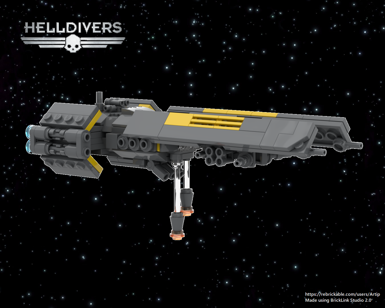 Helldivers 2 - Super Destroyer (UCS Venator Scale)