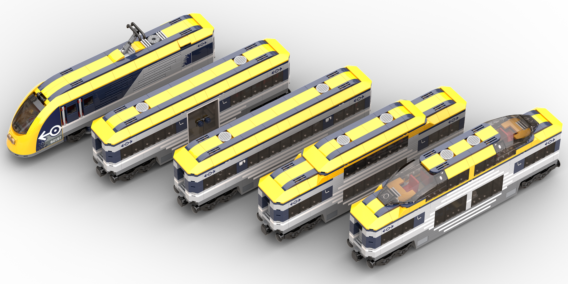 Ultimate 60197 Complete Train