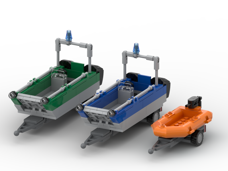 Wasserrettung / THW MZB / Schlauchboot