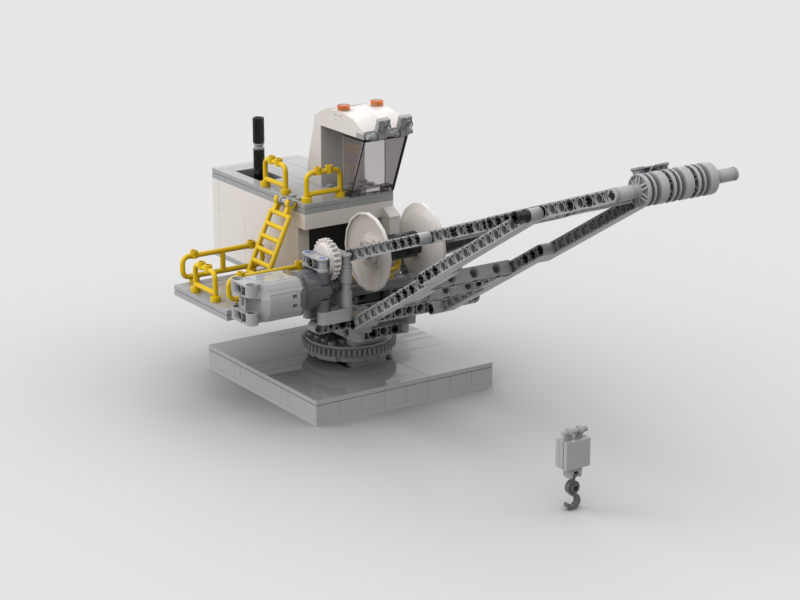 lego technic crane with extra long cable