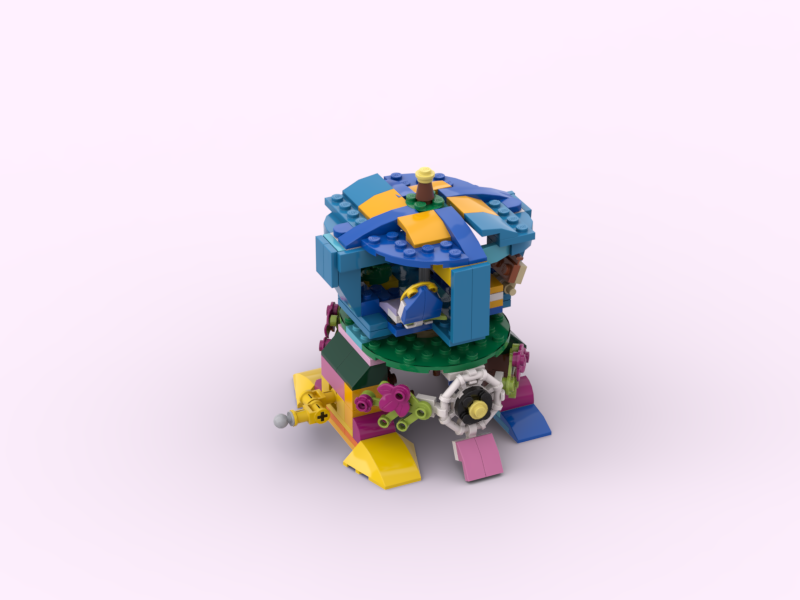 31136 Spinning Merry-go-round (MOC-180451) - LEGO MOC | MOC Tracker