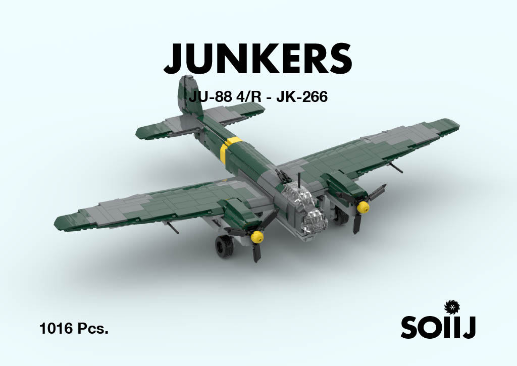 Junkers JU-88 4/R - JK-266   -   finnish livery 1:38