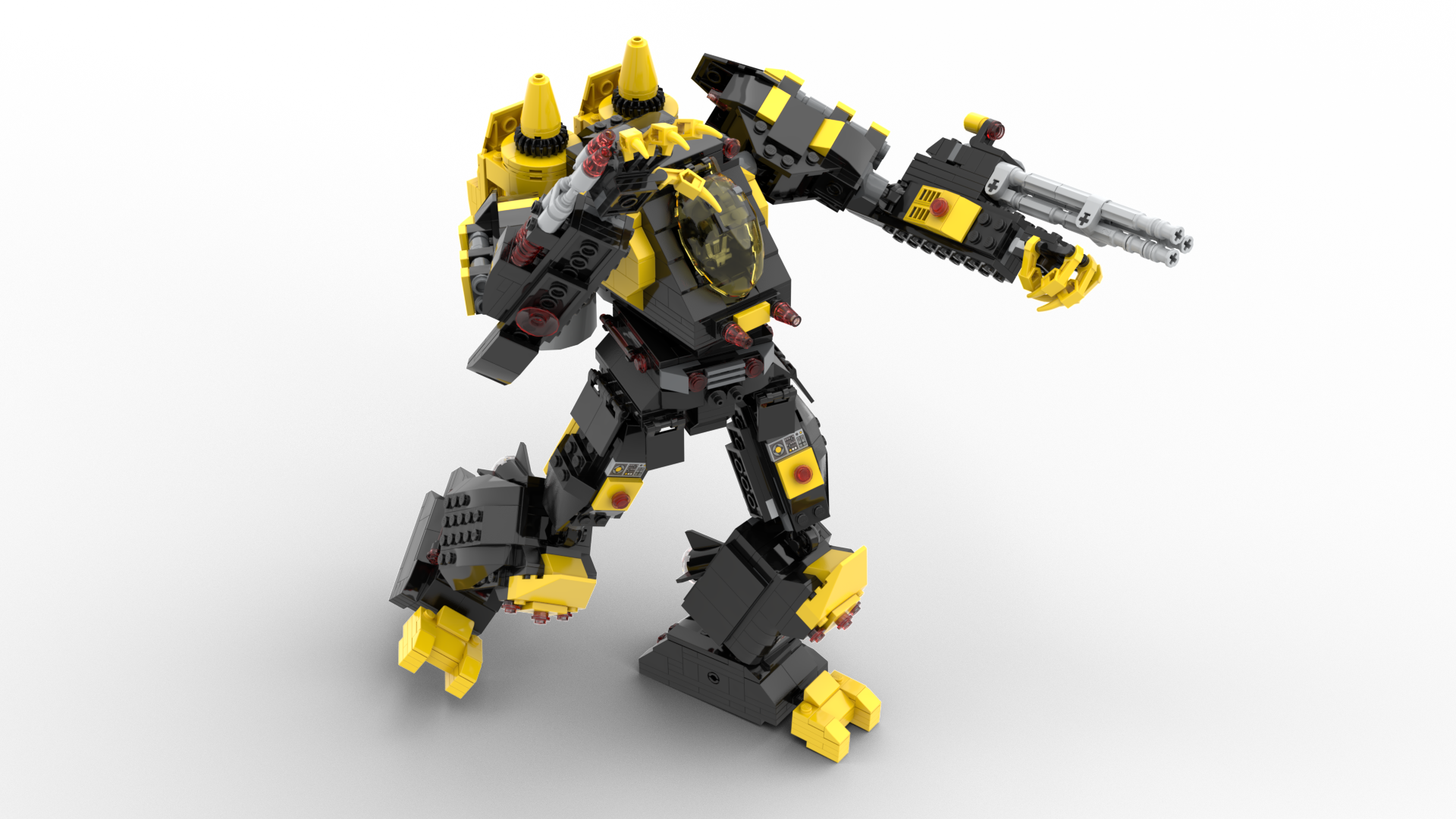 Blacktron I Rampager Assault Mecha