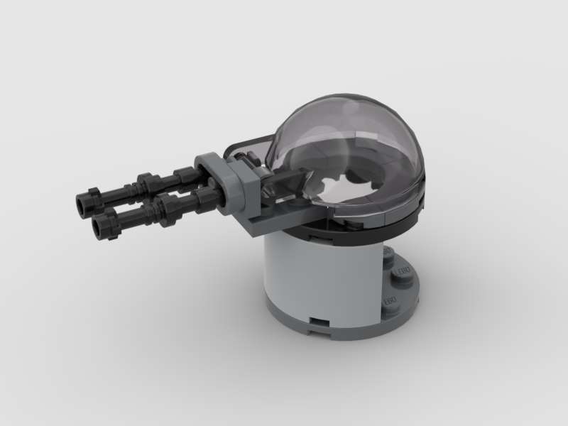 The Ghost spinning turret modification for set 75357