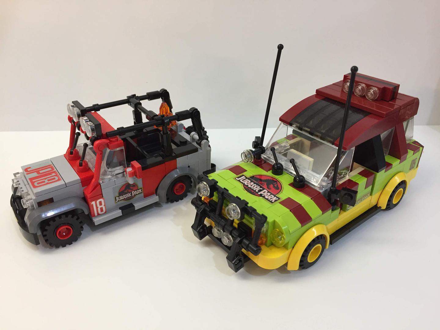 Jurassic Park Cars - Jeep Wrangler &amp; Ford Explorer
