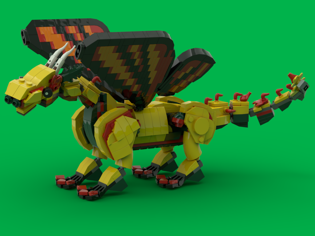 Butterfly Dragon (Yellow)