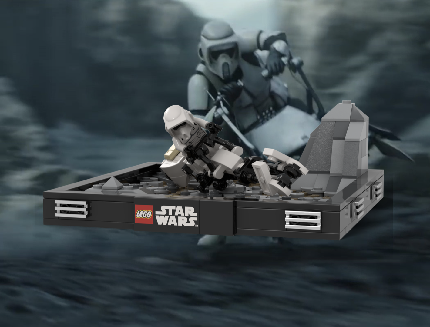 Speederbike 74-Z: "Nevarro Speeder Chase"