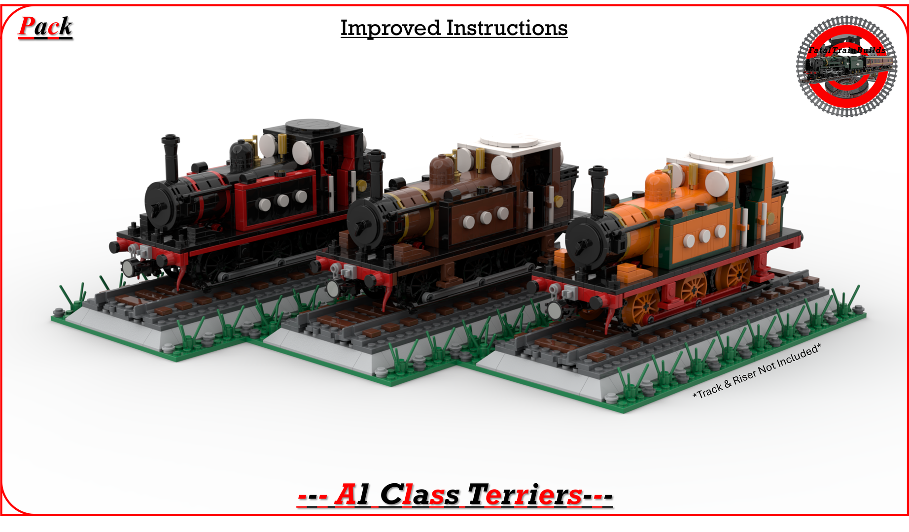 (Pack) LB&amp;SCR A1 Class 0-6-0T 'Terriers' (8-W)