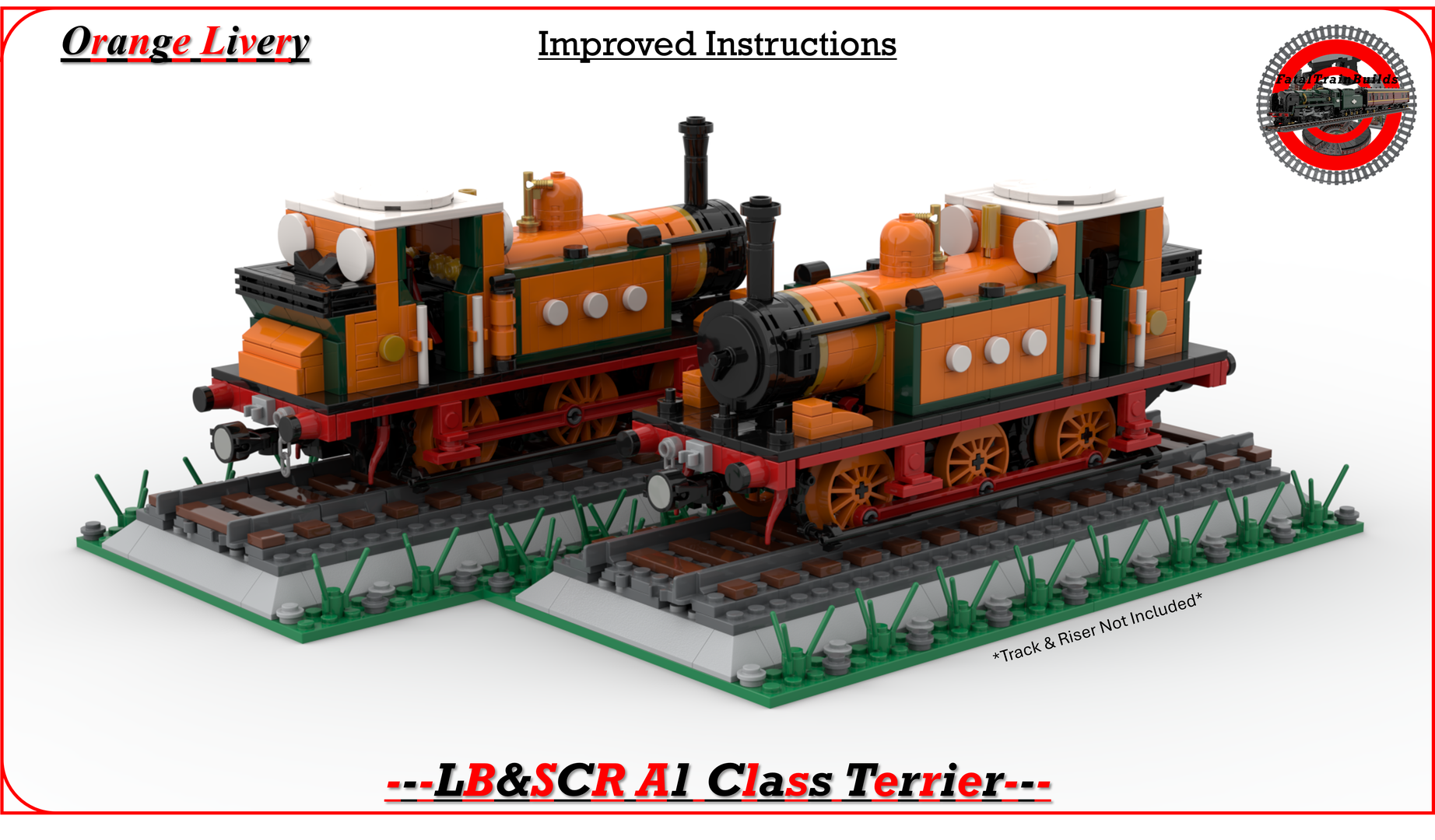 (Orange) LB&amp;SCR A1 Class 0-6-0T 'Terrier' (8-W)