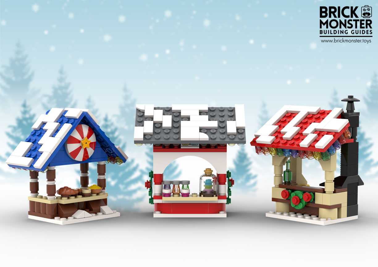 Winter Village - Market Stalls