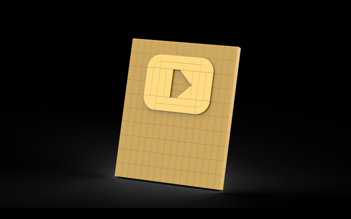 YouTube Gold Play Button