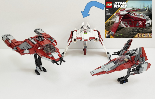 75354 Alternate Build - 3 Ships and more alternate build