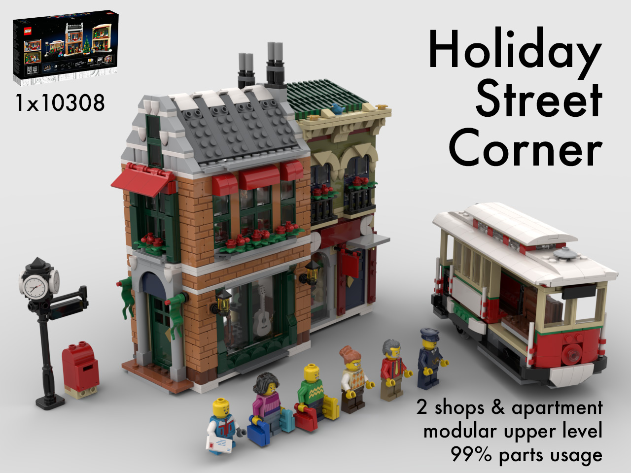 Holiday Street Corner alternate build