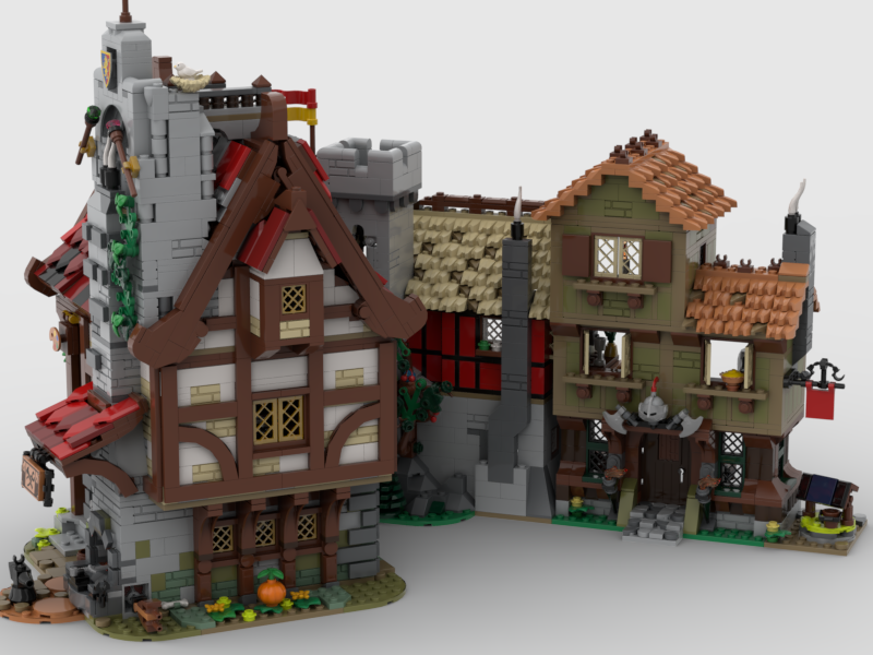 Medieval village(Tavern, smithy)