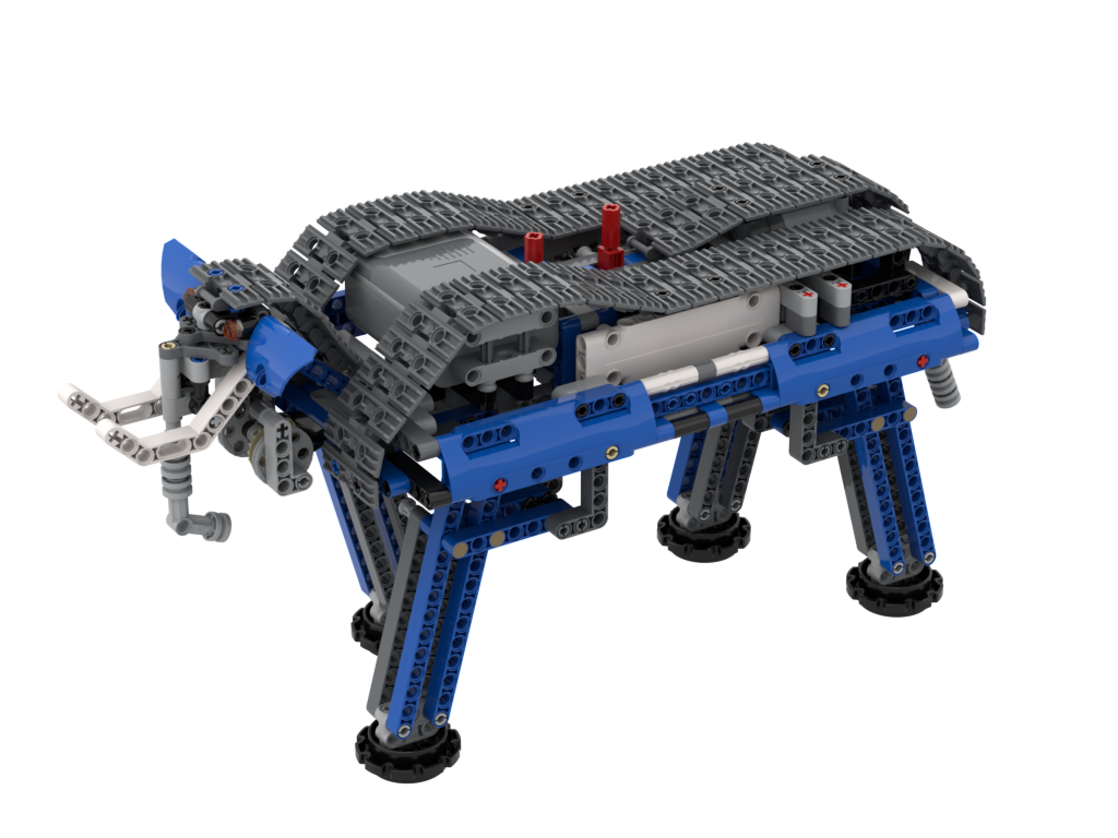 2-Speed Walker (Mammoth) made from 42042 Crane