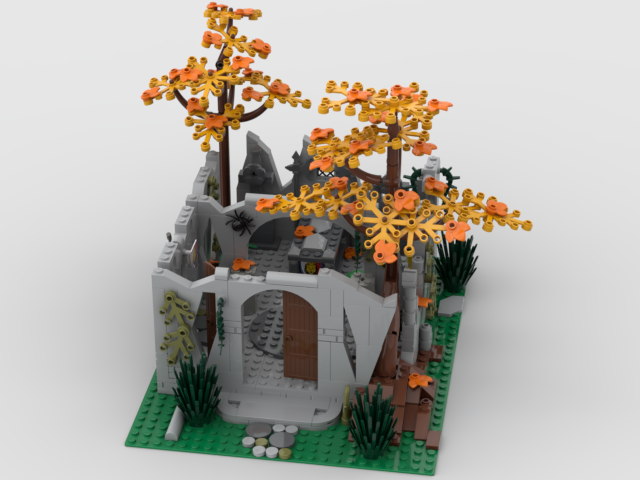 The ruins of the Lion King's tomb