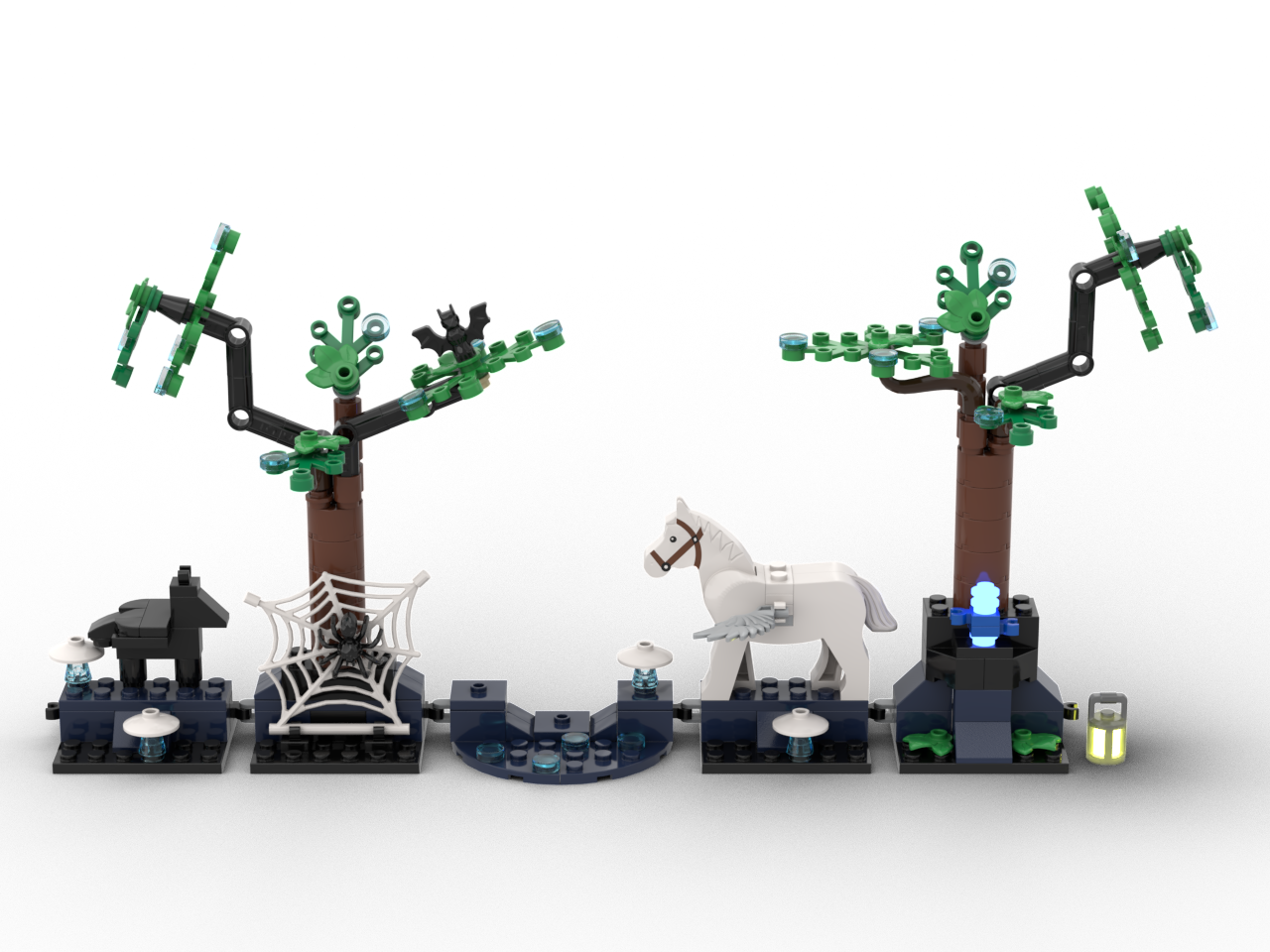 76432-1 - Forbidden Forest: Magical Creatures without Harry Potter pieces