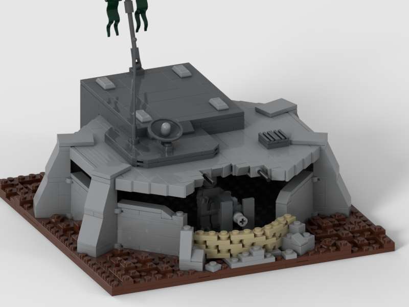 Damaged Infantry Command Bunker
