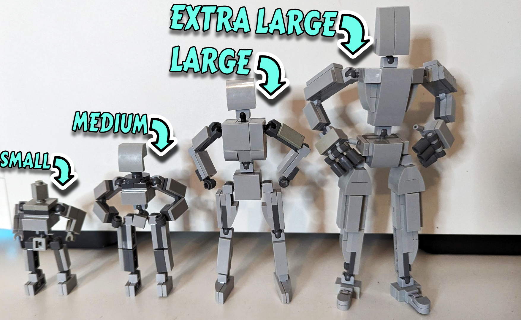 Brick Built Armatures (For Making Posable Figures!)