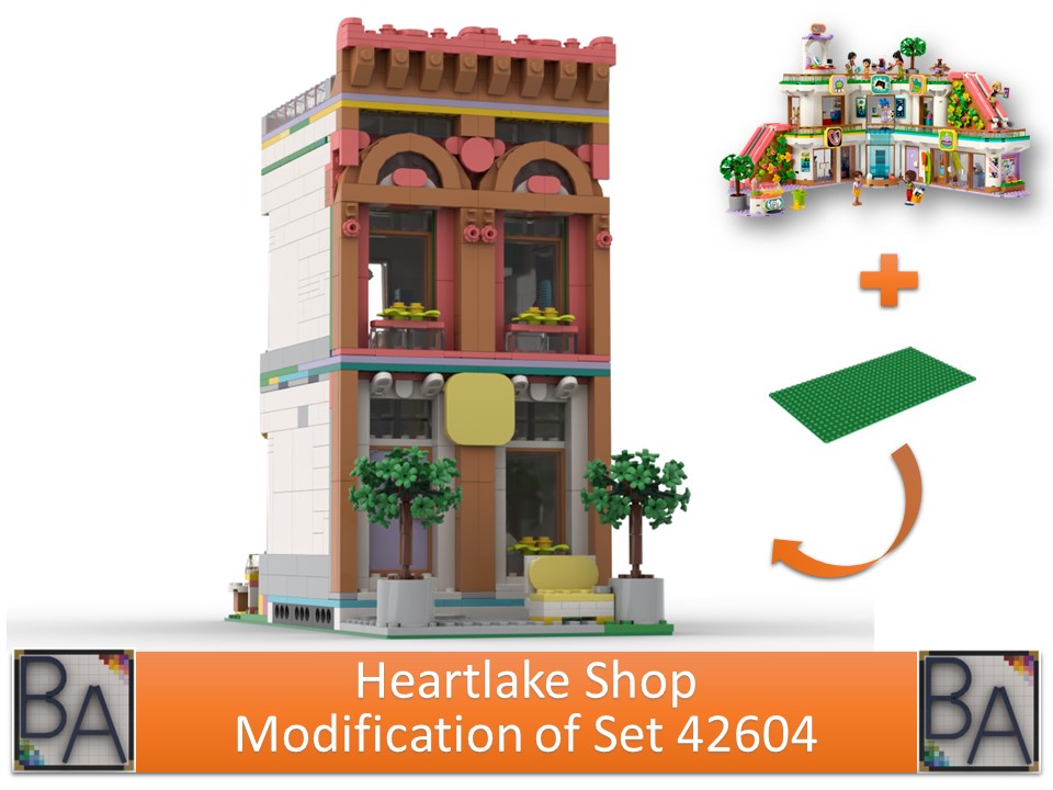 Heartlake Shop - Modification of Set 42604