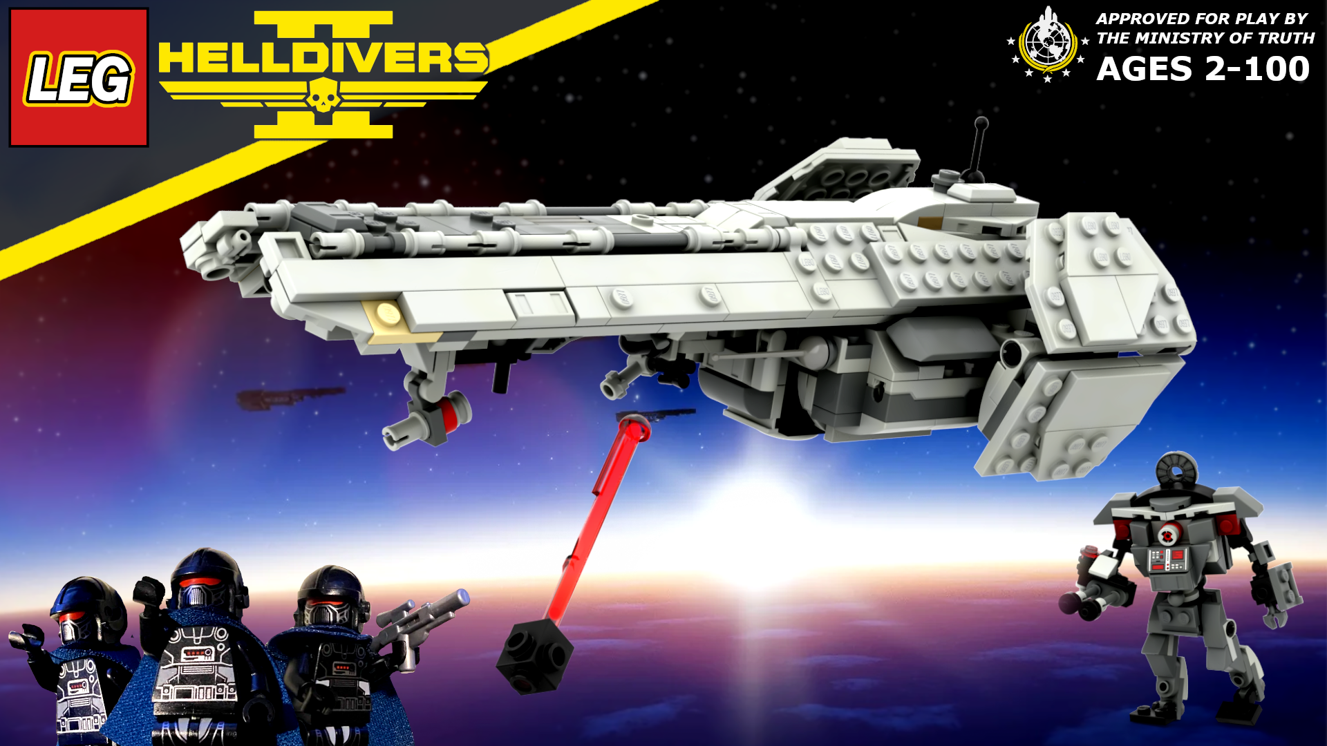 Helldivers Super Destroyer [Alternate Build 75322]