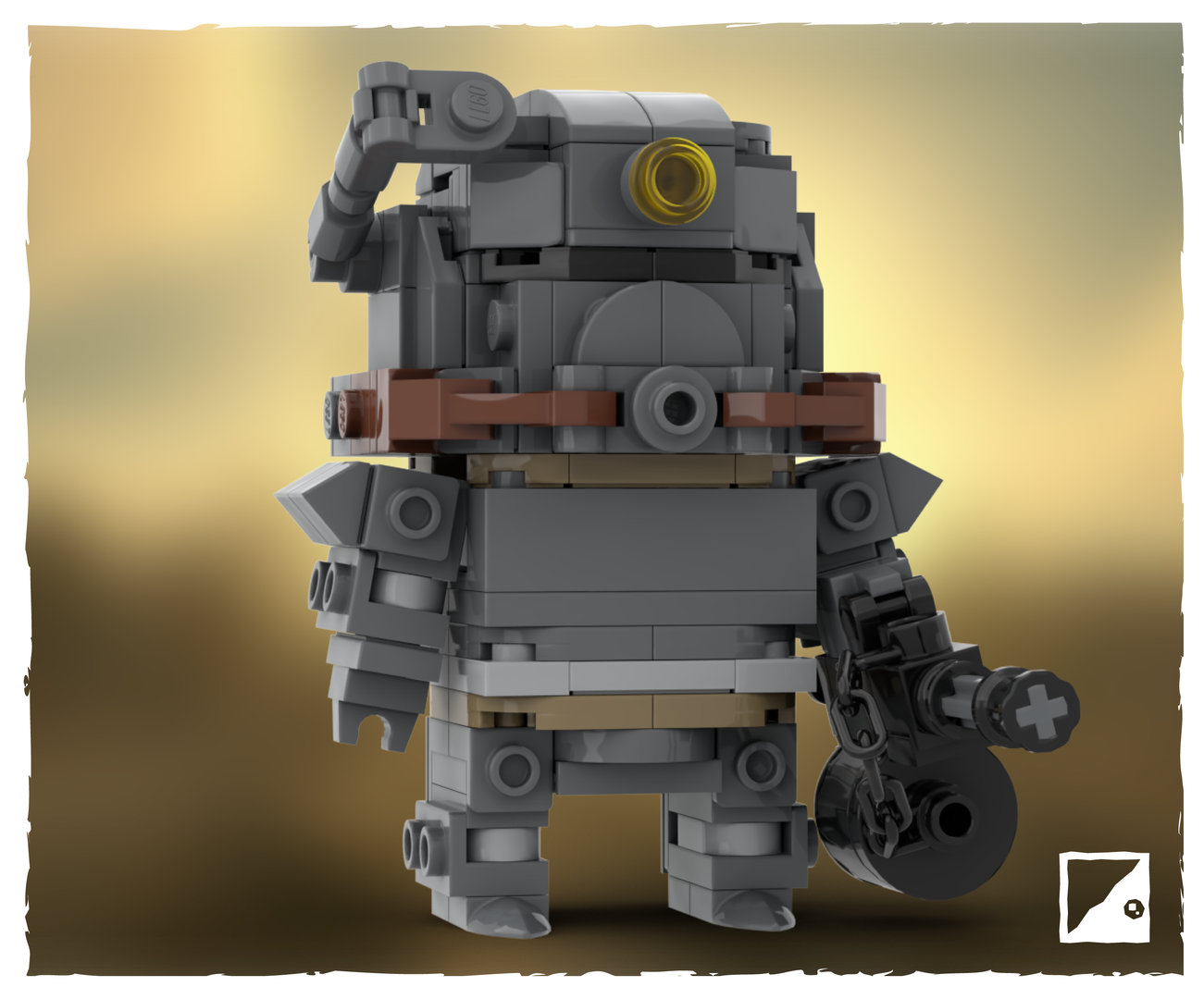 Fallout LEGO Brickheadz MOC ~ T-51 Power Armor