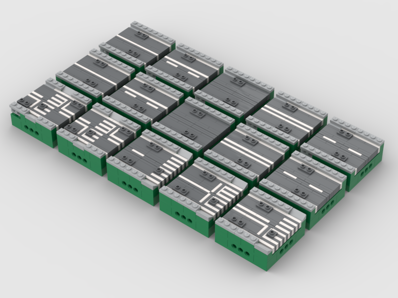 Micro Modular Roads Straight