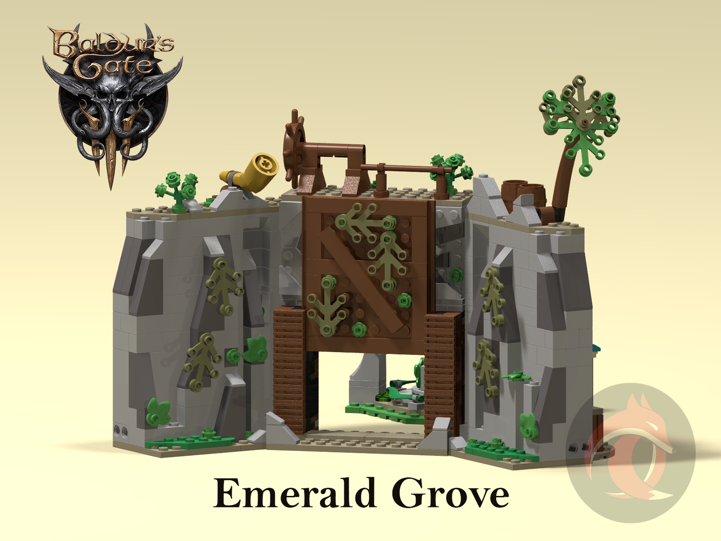 Lego Baldur's Gate 3 Emerald Grove Set