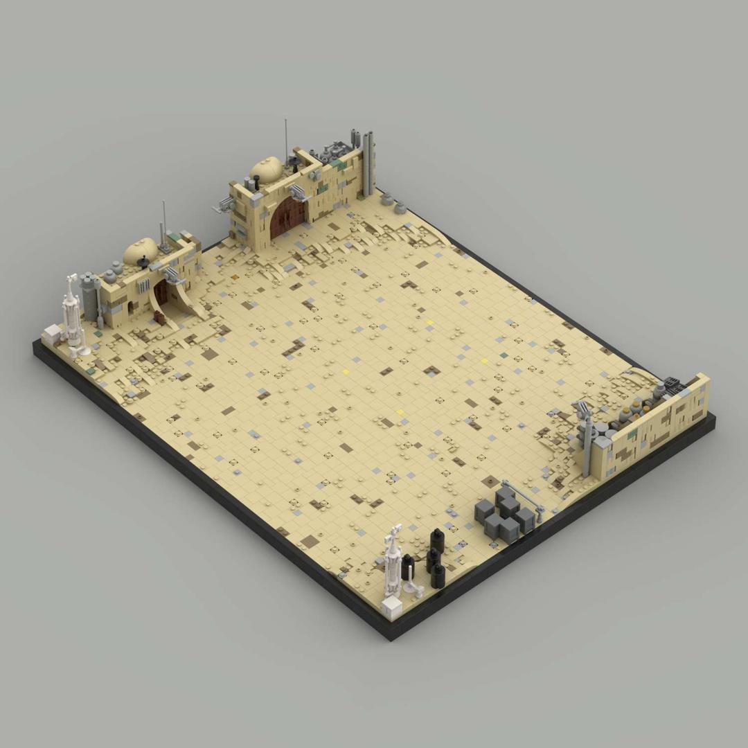 Tatooine Inquisitor Diorama MOC