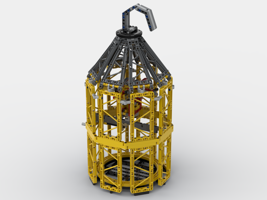Bird Cage made from 42146 Liebherr Crawler Crane