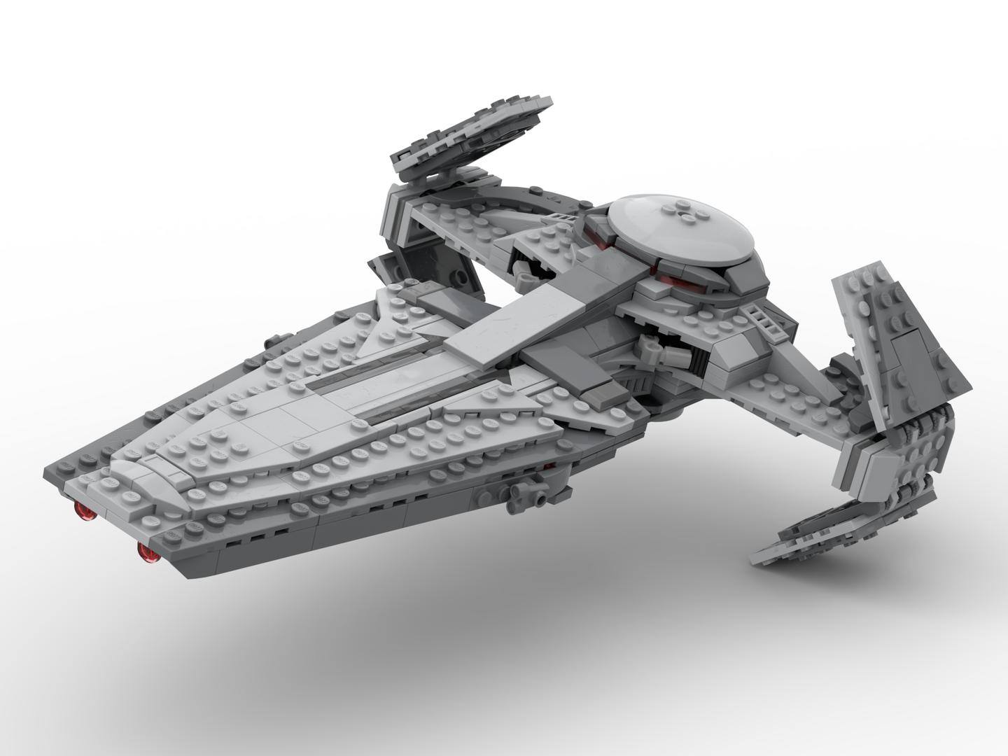 Sith Infiltrator - Alternate Build of 2024 Sith Infiltrator (75383) alternate build