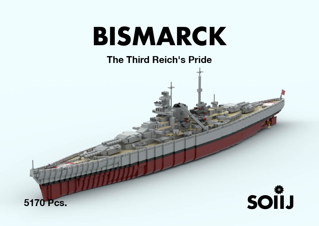 Bismarck - The pride of the Kriegsmarine (1941) 1:200